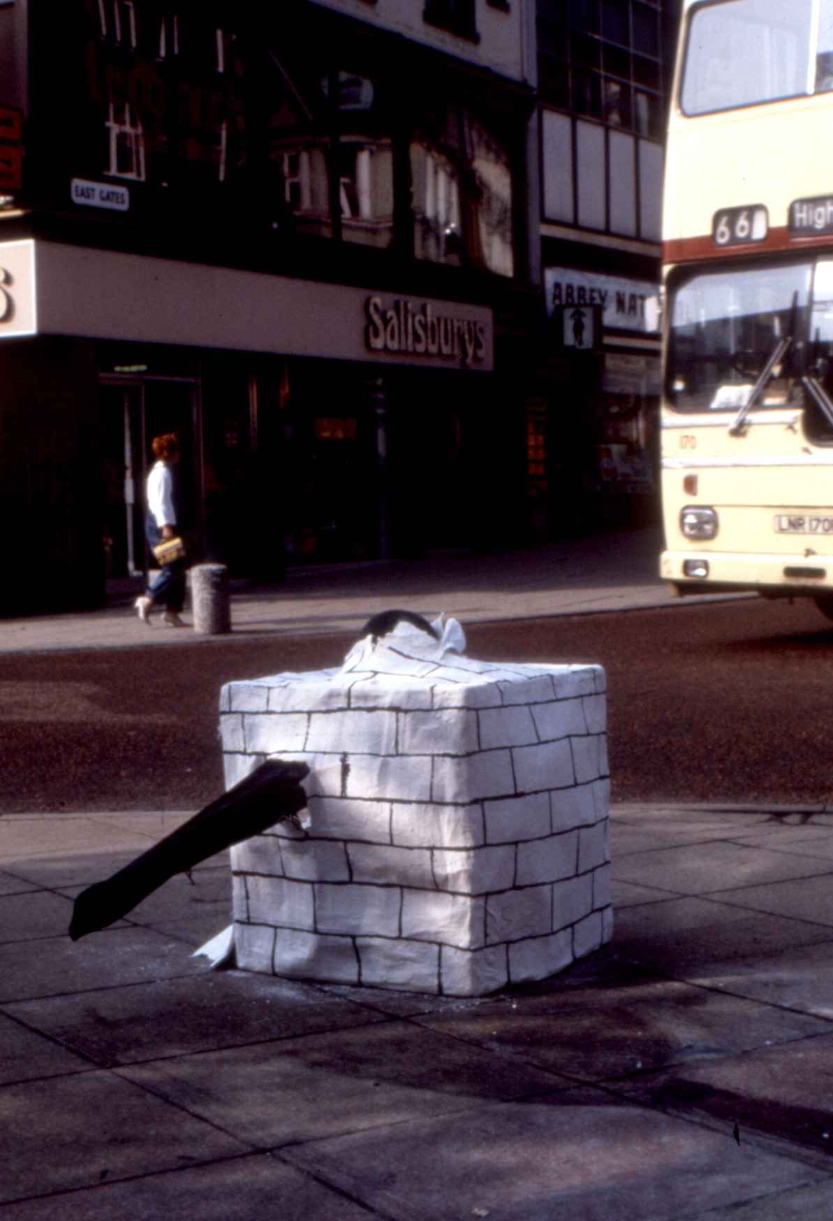 Boxed I in Leicester, UK (1983)